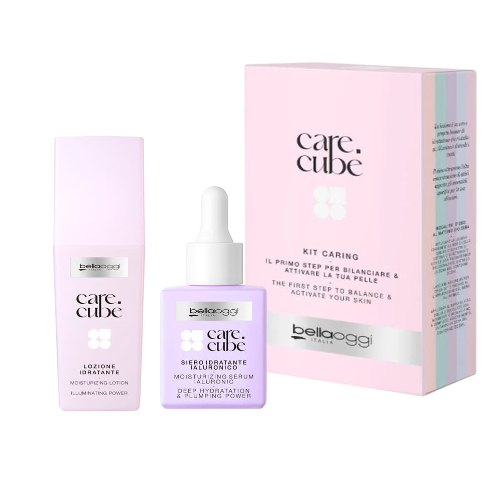 Набор (Сыворотка для лица увлажняющая с гиалуроновой кислотой Care Cube/Moisturizing Serum Ialuronic 30мл+Увлажняющий лосьон для лица Care Cube/Moisturizing Lotion 100мл)