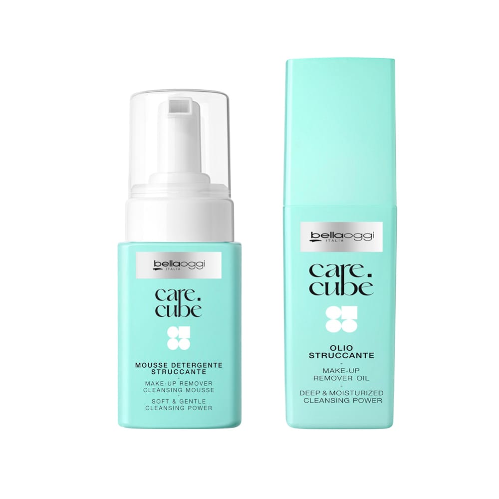 Набор (Очищающее масло для снятия макияжа Care Cube/Make Up Remover Oil 60мл+Очищающий мусс для снятия макияжа Care Cube/Make-up Remover Cleansing Mousse 150мл) - фото 2