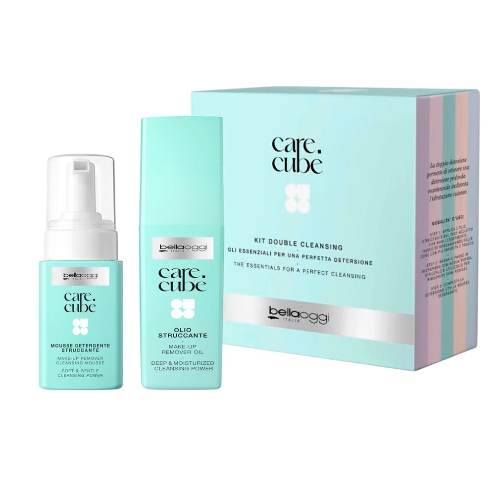 Набор (Очищающее масло для снятия макияжа Care Cube/Make Up Remover Oil 60мл+Очищающий мусс для снятия макияжа Care Cube/Make-up Remover Cleansing Mousse 150мл)