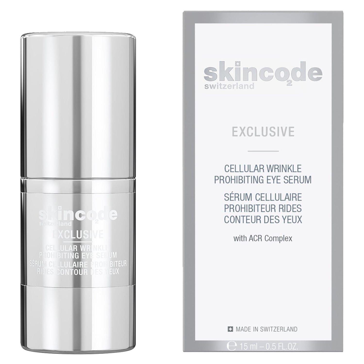 Клеточная сыворотка от морщин для ухода за кожей вокруг Глаз Exclusive Cellular Wrinkle Prohibiting Eye Serum, 15 мл - фото 3