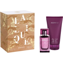 Парфюмерно-косметический набор (Парфюмерная вода Lalique Amethyst, 50 мл + Лосьон для тела парфюмированный Lalique Amethyst, 150 мл)