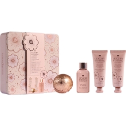 Набор Orange Blossom & Vanilla (Гель для душа Body Wash, 50 мл+Крем для тела Body Cream,50 мл+Крем для рук и ногтей Hand & Nail Cream, 50 мл+Соль для ванны Bath Fizzer,25 г)