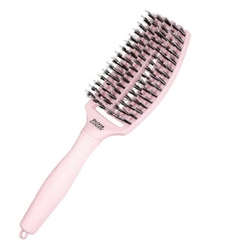 Olivia Garden Щетка для волос Fingerbrush Care Iconic Boar&Nylon Pastel Pink