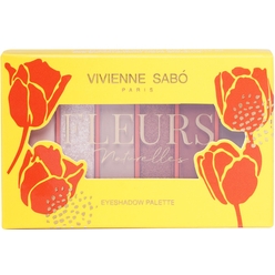 Палетка теней для век Fleurs naturelles