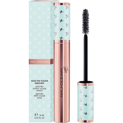 Тушь для ресниц с эффектом панорамного объёма NAJ-OLEARI WEAR THE VOLUME MASCARA, тон Infinite Black, 14 мл