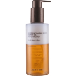 Масло для душа двухфазное питательное Bourbon Vanilla Shaw Creamy Oil Blend Shower, 200 мл