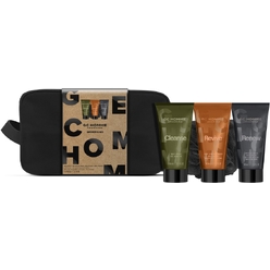 Косметический набор GC Homme Grooming/Groom&Go (Гель для душа GC Homme Grooming/Cleanse/Body Wash, 100 мл + Шампунь для волос и бороды GC Homme Grooming/Revive/Hair & Beard Wash, 100 мл + Пена для ванны GC Homme Grooming/Renew/Muscle Soak, 100 мл + 