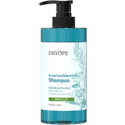 Шампунь для ухода за волосами и кожей головы Scalp Care Balancing Shampoo Apple & Lily, 500 мл