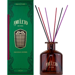 Amuleto Di Casa Ароматический диффузор для дома с комплектом фибровых палочек Легенды Кавказа/ Reed Diffuser Caucasian Legends, 200 мл             