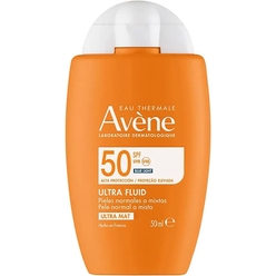 Ультралегкий солнцезащитный невидимый флюид для лица SPF 50, 50 мл