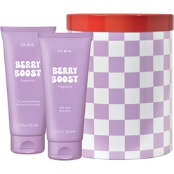Набор Berry Boost Fragrance (Отшелушивающий гель для душа Berry Boost,200 мл+Лосьон для тела, 200 мл)