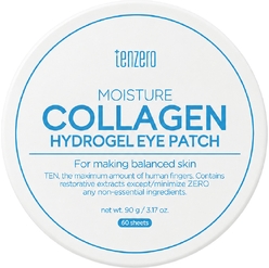 Увлажняющие, коллагеновые гидрогелевые патчи для кожи вокруг глаз Tenzero Moisture Collagen Hydrogel Eye Patch, 90 г