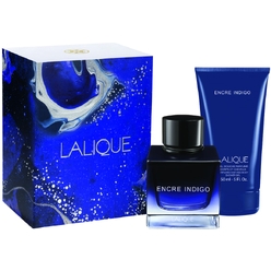 Набор: Парфюмерная вода Lalique Encre Indigo 100 мл Гель для душа для волос и тела парфюмированный Lalique Encre Indigo 150 мл