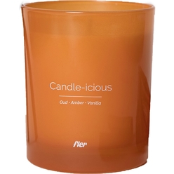 Ароматическая свеча Candle-Icious/Oud-Amber-Vanilla, 180 г        