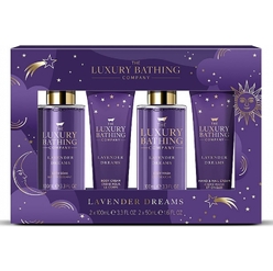 Набор Lavender Dreams (Гель для душа Body Wash, 100 мл+Крем для тела Body Cream, 50 мл+Пена для ванны Bath Soak, 100 мл+Крем для рук и ногтей Hand & Nail Cream, 50 мл)