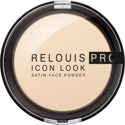 ΠΡΠ΄ΡΠ° ΠΊΠΎΠΌΠΏΠ°ΠΊΡΠ½Π°Ρ Relouis Pro Icon Look Satin Face Powder