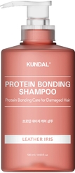 Шампунь для повреждённых волос Protein Bonding Shampoo Leather Iris, 500 мл