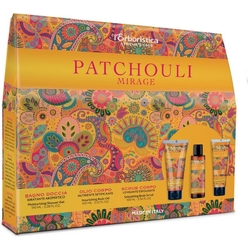 Набор Patchouli Mirage (Гель для душа парфюмированный увлажняющий Bagno Doccia,150 мл+Масло для тела питательное Olio Corpo,100 мл+Скраб для тела разглаживающий Scrub Corpo, 100 мл)