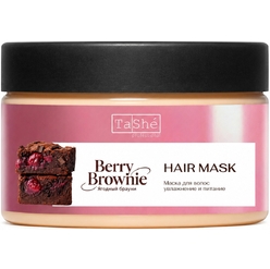 Маска для волос увлажняющая и питательная Tashe professional с ароматом «Ягодный брауни», 250 мл