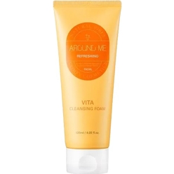 Освежающая пенка для умывания Around Me Refreshing Vita Cleansing Foam, 120 мл