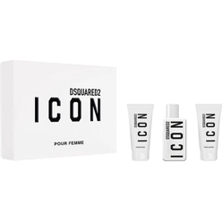 Набор парфюмерно-косметический DSQUARED2 ICON (Парфюмерная вода женская 50мл + Гель для душа женский 50мл + Лосьон для тела женский 50мл)