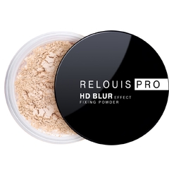 Пудра фиксирующая с эффектом блюра Relouis Pro HD Blur Effect Fixing Powder, 10 г