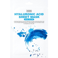 Увлажняющая тканевая маска для лица Tenzero Hyaluronic Acid Sheet Mask, 25 мл