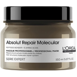 L`Oreal Professionnel Serie Expert Absolut Repair Molecular ΠΡΠΎΡΠ΅ΡΡΠΈΠΎΠ½Π°Π»ΡΠ½Π°Ρ ΠΌΠ°ΡΠΊΠ° ΠΊΠΎΠ½ΡΠ΅Π½ΡΡΠΈΡΠΎΠ²Π°Π½Π½Π°Ρ "Absolut Repair Molecular" Π³Π°ΠΌΠΌΡ "Serie Expert" ΠΌΠ°ΡΠΊΠΈ L`Oreal Professionnel, 150 ΠΌΠ».