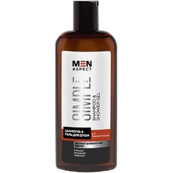 Шампунь-гель для душа 2в1 тонизирующий Men Aspect Simple, 250 мл