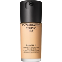 Тональная основа MAC Studio Fix Fluid Spf15 24HR Matte Foundation + Oil Control