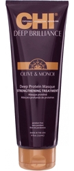 Маска для поврежденных волос Deep Brilliance Olive & Monoi Deep Protein Masque, 237 мл