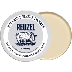 Матовая глина-помада для укладки волос Reuzel Clay Matte Pomade, 35 гр.Матовая глина-помада для укладки волос Reuzel Clay Matte Pomade, 35 гр.