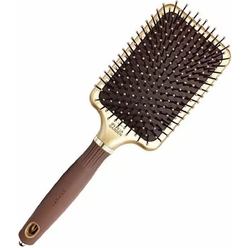 Щетка Expert Care Rectangular Nylon Bristle Gold&Brown L