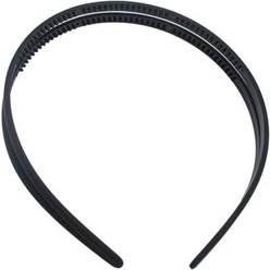 Обруч для волос черный матовый Headband Black Matte Finish