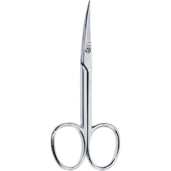 Ножницы маникюрные для кутикулы Chromeplated Manicure Cuticle Scissors, Curved Tip