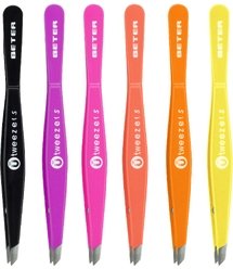 Пинцет для бровей со скошенными краями с магнитом Magnetic tweezers/ Slanted tip