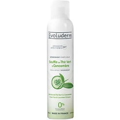 Дезодорант освежающий Экстракты Зеленого чая и Огурца Evoluderm Fresh-Effect Deodorant Green Tea & Cucumber Extracts, 200 мл