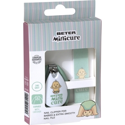 Детский маникюрный набор: (Кусачки для ногтей детские Nail Clipper For Babies, Пилочка для ногтей детская Extra-Smooth Nail File)