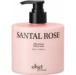 Лосьон для тела питательный Objet By Kundal Silky Gleam Body Lotion Santal Rose, 450 мл