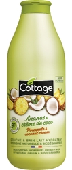 Гель для душа и ванны увлажняющий Pineapple & Coconut Cream/Moisturizing Shower Gel and Bath Milk 750 мл