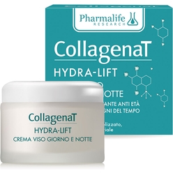 Pharmalife Reserch CollagenaT Hydra-Lift Day&Night Face Cream ΠΡΠ΅ΠΌ ΡΠ²Π»Π°ΠΆΠ½ΡΡΡΠΈΠΉ Π΄Π΅Π½Ρ/Π½ΠΎΡΡ Ρ ΠΌΠΎΡΡΠΊΠΈΠΌ ΠΊΠΎΠ»Π»Π°Π³Π΅Π½ΠΎΠΌ, Π³ΠΈΠ°Π»ΡΡΠΎΠ½ΠΎΠ²ΠΎΠΉ ΠΊΠΈΡΠ»ΠΎΡΠΎΠΉ ΠΈ ΡΠ΅ΡΠ°ΠΌΠΈΠ΄Π°ΠΌΠΈ