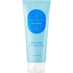 Увлажняющая пенка для умывания Around Me Moisturizing Hyaluron Cleansing Foam, 120 мл