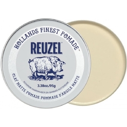Матовая глина-помада для укладки волос Reuzel Clay Matte Pomade, 95 гр.