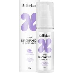 Крем Niacinamide + Snail mucin, день-ночь, для всех типов кожи лица, 50 мл