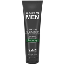 Ollin Premier For Men Шампунь-кондиционер восстанавливающий, 250 мл