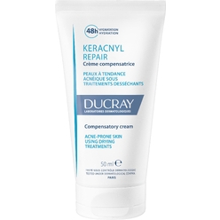 Ducray Keracnyl Repair Компенсирующий крем для проблемной кожи, склонной к акне, 50 мл