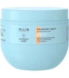 Ollin Ultimate Care Восстанавливающая маска для волос с церамидами, 500 мл