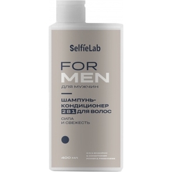 For Men Шампунь-кондиционер 2 в 1 для волос Сила и свежесть, 400 мл