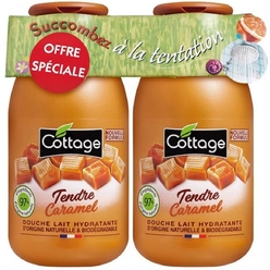 Набор косметический (Увлажняющее молочко для душа Sweet Caramel/Moisturizing Shower Milk 250 мл х 2 шт)