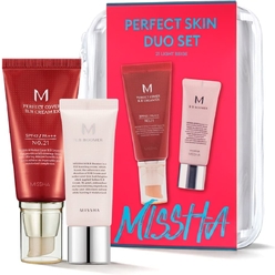 Missha Набор для макияжа BB-крем + Основа под BB-крем Missha Perfect Skin Duo Set (No.21)